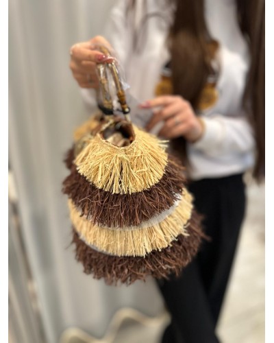 Borsa Riad Fringes RUE MADAM