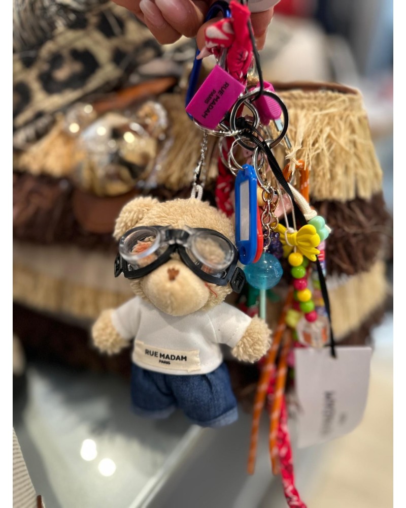 Portachiavi Teddy RUE MADAM