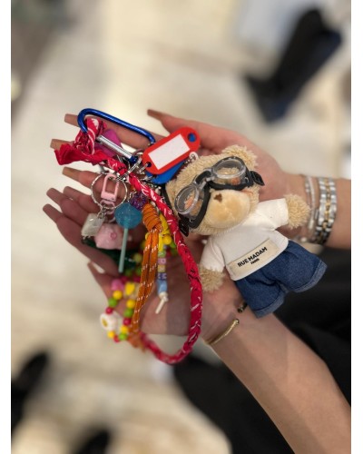 Portachiavi Teddy RUE MADAM