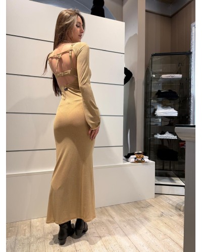 Abito Lungo Oro ME FUI