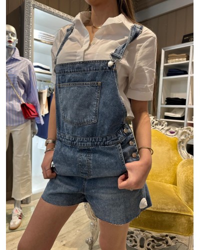 Salopette Corta in Denim HINNOMINATE