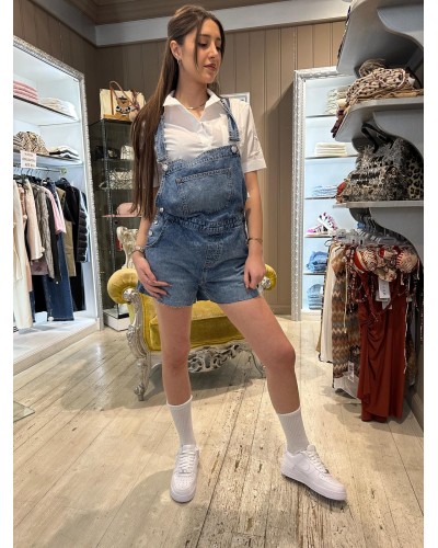 Salopette Corta in Denim HINNOMINATE