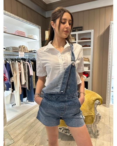 Salopette Corta in Denim HINNOMINATE