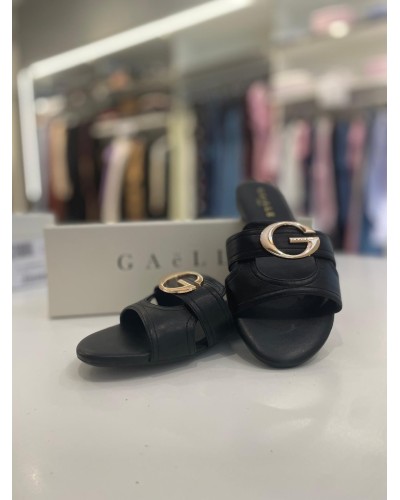 Sandalo con Metal Logo GAELLE PARIS