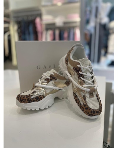 Sneakers Running Animalier GAELLE PARIS
