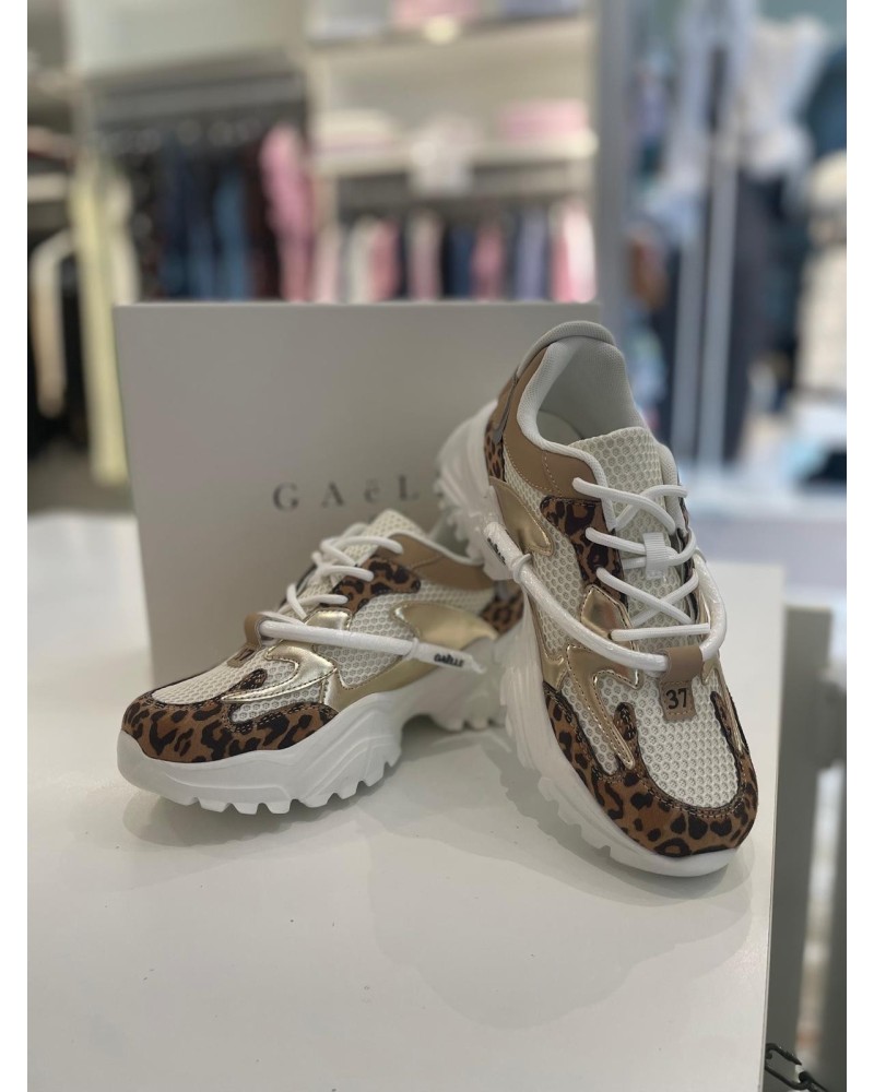 Sneakers Running Animalier GAELLE PARIS