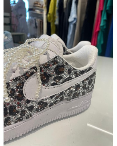 Sneakers Nike Air Force 1 Glitter Maculato NIKE