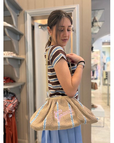 Borsa Maxi Pochette Ricamo GAELLE PARIS