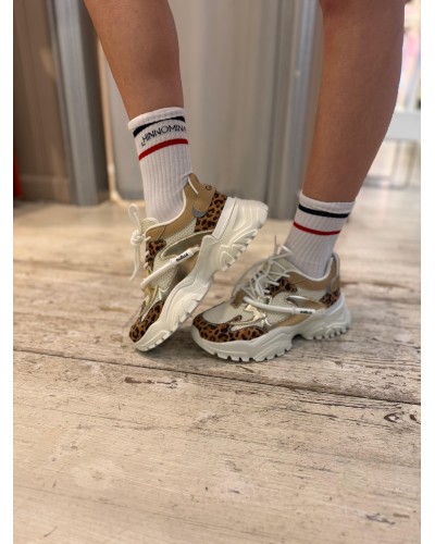 Sneakers Running Animalier GAELLE PARIS