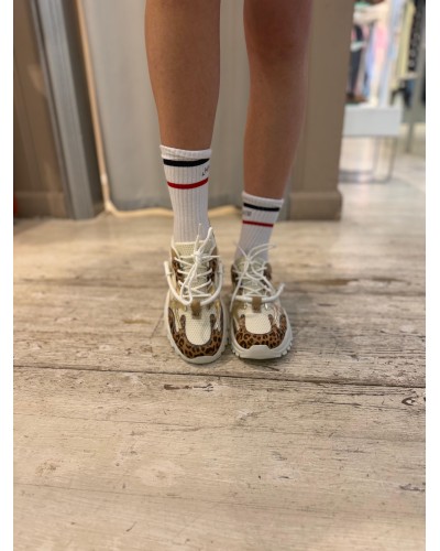 Sneakers Running Animalier GAELLE PARIS