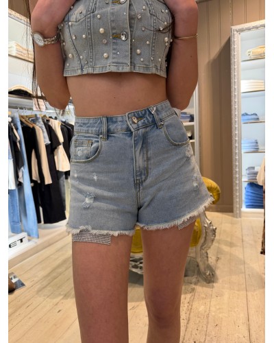 Shorts Jeans Brillantini MET