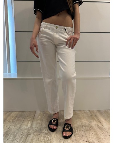 Jeans Mom Bianco GAELLE PARIS