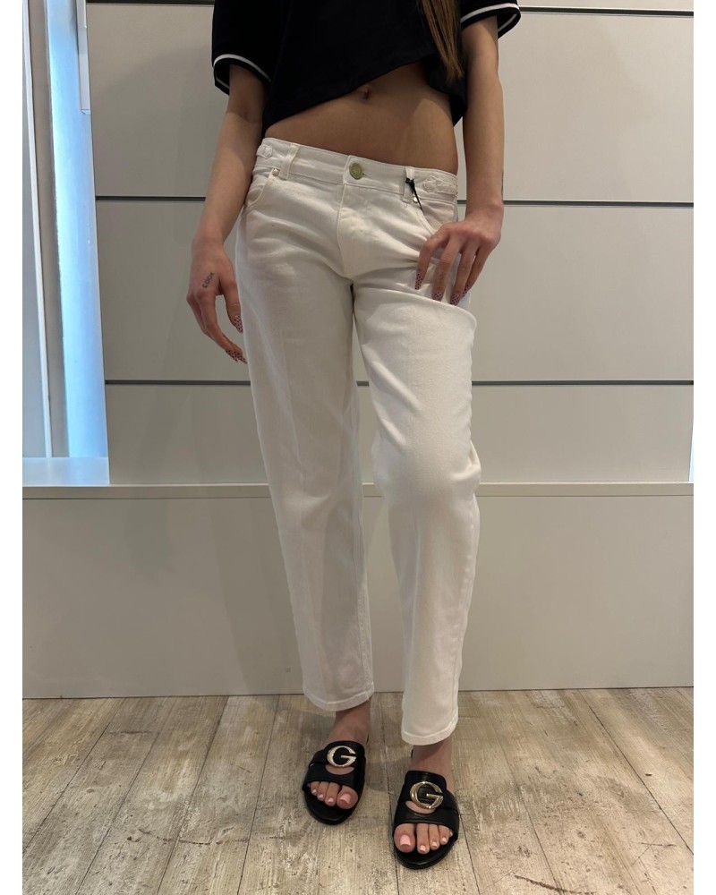 Jeans Mom Bianco GAELLE PARIS