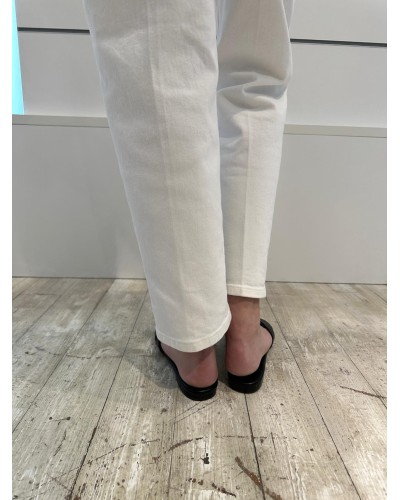 Sandalo con Metal Logo GAELLE PARIS