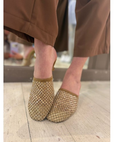 Sandalo Sabot Strass MARC ELLIS