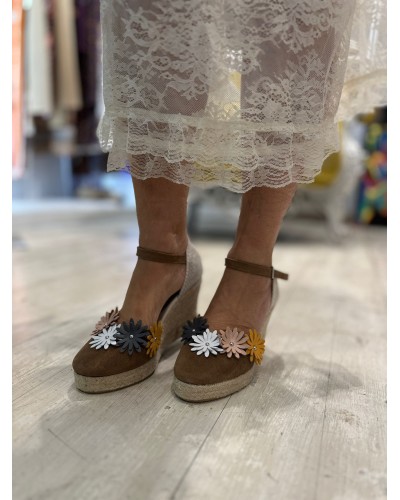 Espadrillas Melilla Cuore Flor LAGOA