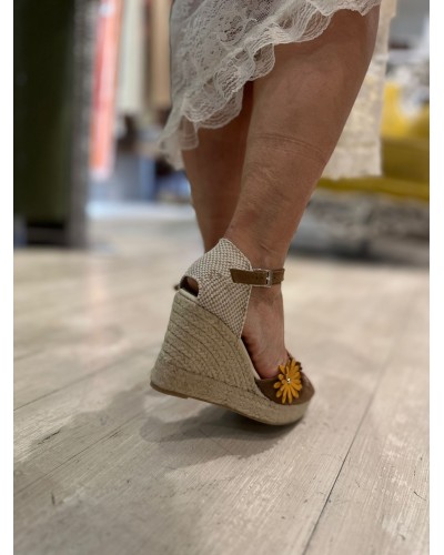 Espadrillas Melilla Cuore Flor LAGOA