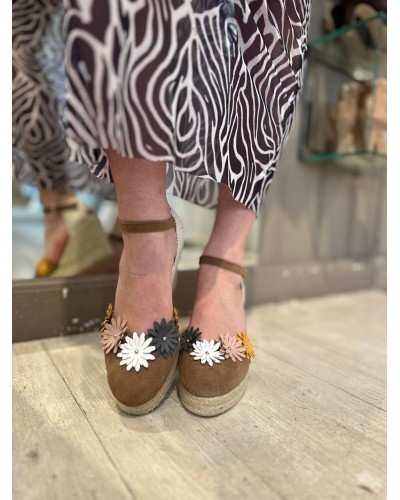 Espadrillas Melilla Cuore Flor LAGOA
