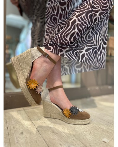 Espadrillas Melilla Cuore Flor LAGOA