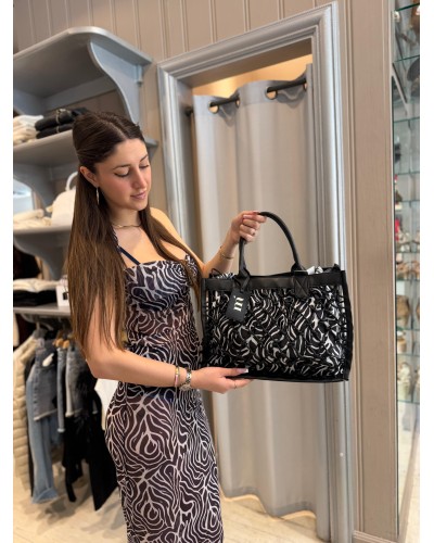 Borsa Tote Zebrata MATINÉE