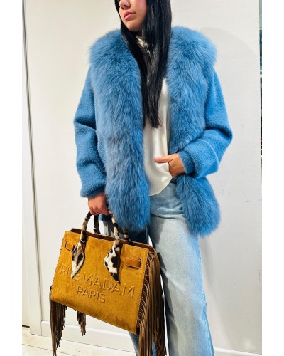 Pelliccia Cappotto Corto Volpe REGINA