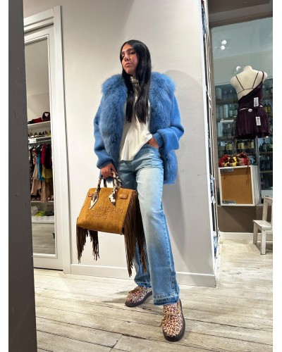 Pelliccia Cappotto Corto Volpe REGINA
