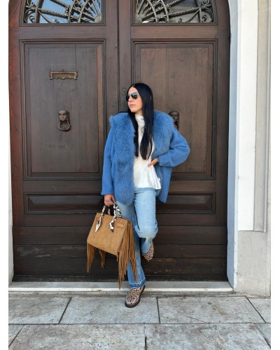 Pelliccia Cappotto Corto Volpe REGINA