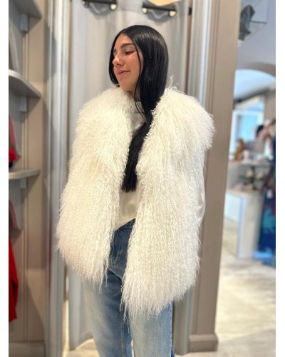 Pelliccia Gilet Mongolia REGINA