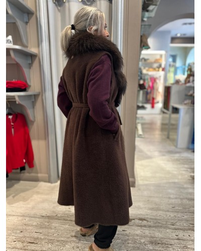 Gilet Cashmere e Volpe REGINA