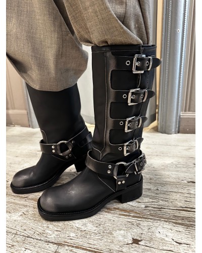 Stivale Biker Windsor GISEL MOIRE'