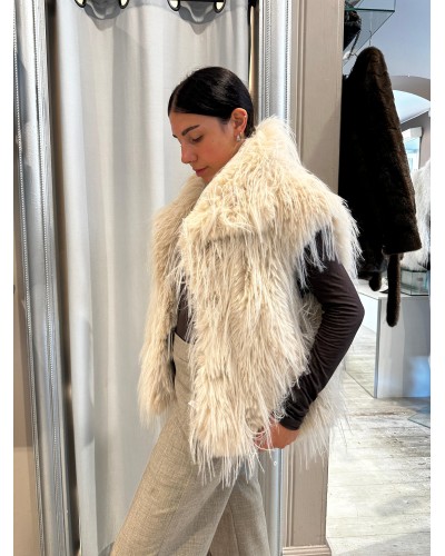 Pelliccia Gilet Ecofur MASSIMO BRACCIALINI