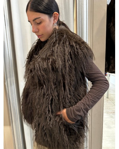 Pelliccia Gilet Ecofur MASSIMO BRACCIALINI
