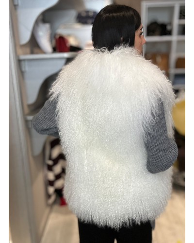 Pelliccia Gilet Mongolia REGINA