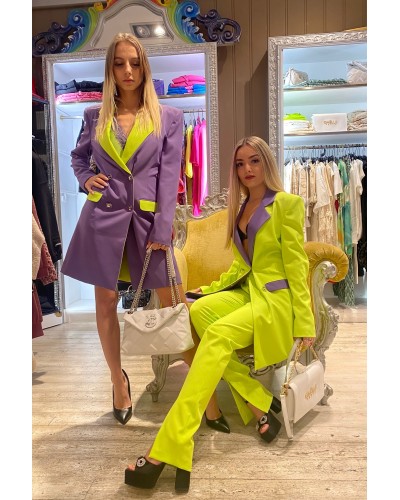 Pantalone a sigaretta con spacco GAELLE