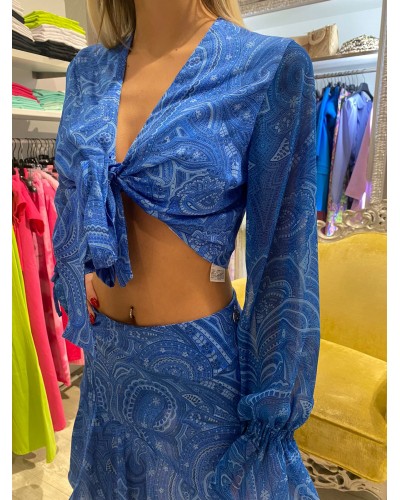 Blusa in raso GAELLE