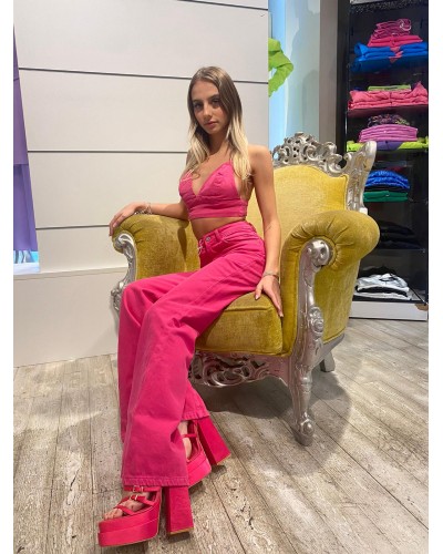 Top Bralette in Denim HINNOMINATE