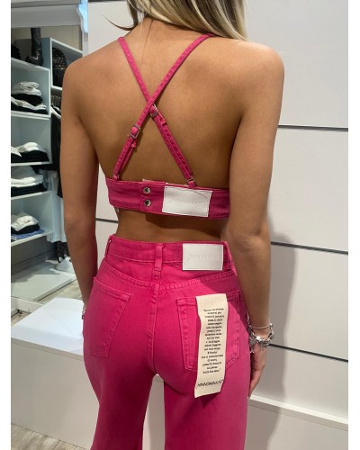 Top Bralette in Denim HINNOMINATE