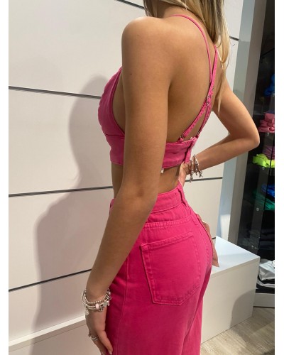 Top Bralette in Denim HINNOMINATE