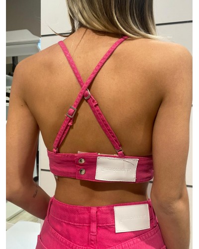 Top Bralette in Denim HINNOMINATE