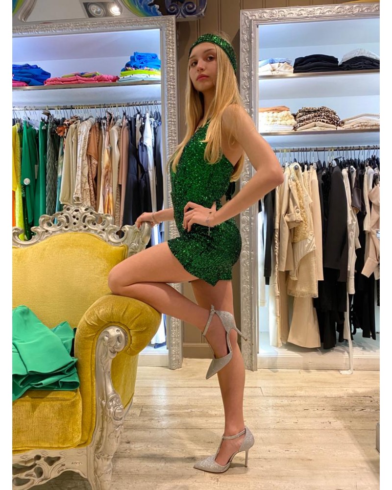 Tuta in paillettes DRAMEE