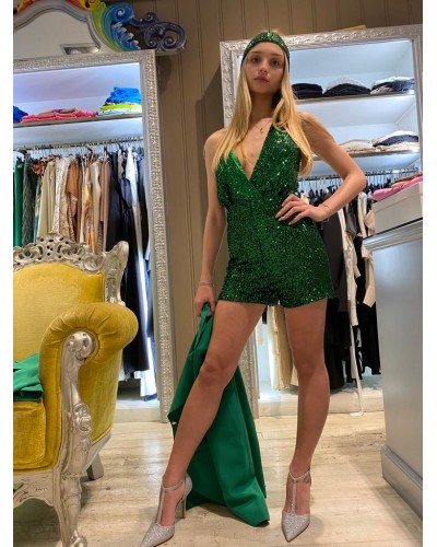 Tuta in paillettes DRAMEE