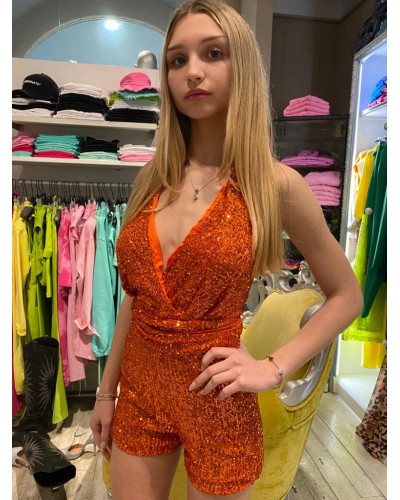 Tuta in paillettes DRAMEE