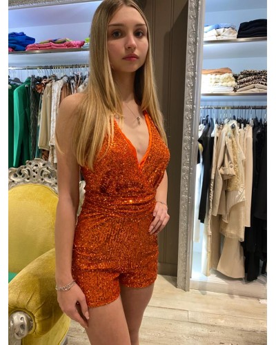 Tuta in paillettes DRAMEE