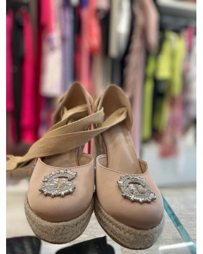 Scarpa Espadrillas Zeppa e Gioiello GAELLE PARIS