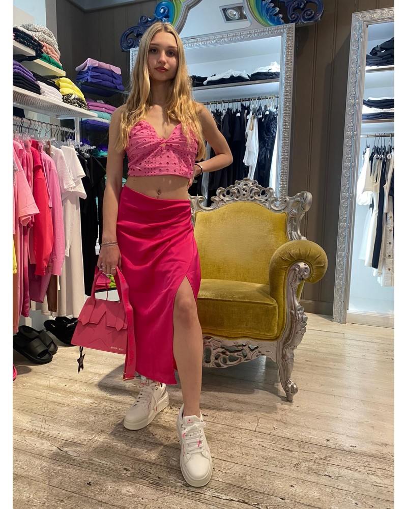 Top in pizzo sangallo SHOP ART