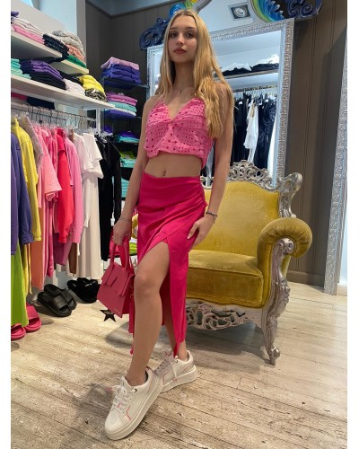 Top in pizzo sangallo SHOP ART