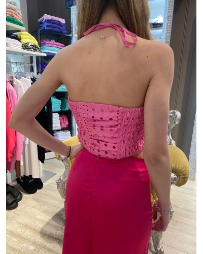 Top in pizzo sangallo SHOP ART