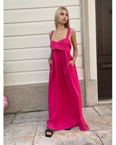 Abito lungo popeline SHOP ART