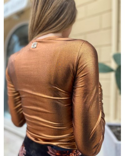 Body Metallizzato GAELLE PARIS