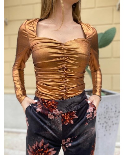 Body Metallizzato GAELLE PARIS